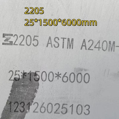 Des Duplex-2205 Laser Edelstahl-der Platten-S31803, der 40.0mm warm gewalzt schneidet