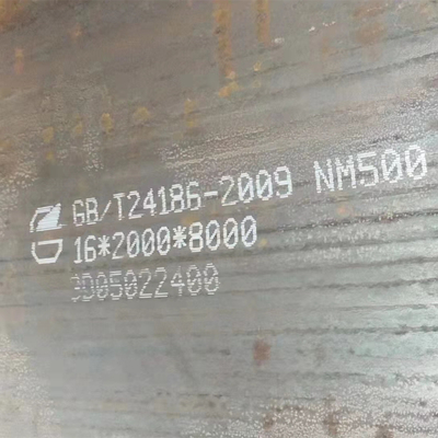 Beständige und haltbare Stahlplatte AR500  500 Abnutzungs-NM500