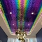 AISI 304 3D Luftwelle Edelstahlwand Wanddekorations-Wasserwelle Stempeln Spiegel Edelstahlblech