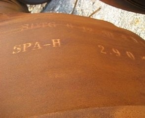 SPA-H Verwitterungs-legierter Stahl-Platte/Spule für Behälter, Stahlplatte Corten