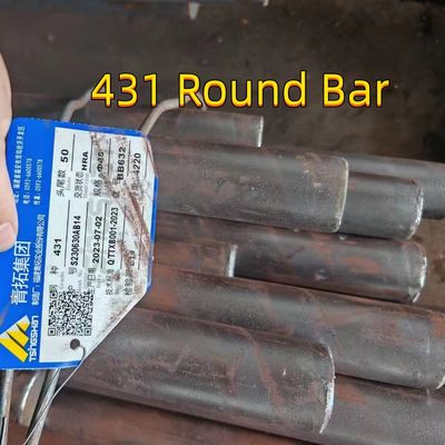 Warmgewalzte SUS431 Runde Stange aus Edelstahl AISI 431