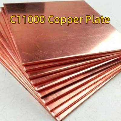 1/2H C1011 Cu-Dhp Reine Kupferplatte C1100 C12200 C71500 C61400 C17200 0,5*600*2000