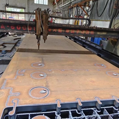DIN EN10025-2 S355J2+N 1.0577 Granulator Obergehäuse Stahlplatte 12*1524*6096mm