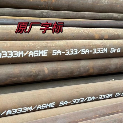 ASME SA333/SA333M GR6 Nahtlose Stahlrohr ASTM A333 Gr6 Niedertemperatur