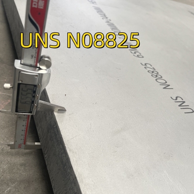 Plattengröße: 4×8×10 mm Dicke Materialqualität Inkonel 825 Legierungsstahlplatte