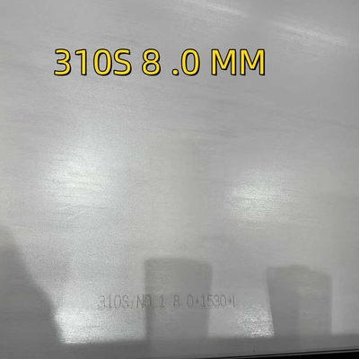 1D Oberflächengrad 310S 310H Edelstahlplatten 1500-2000mm Breite 3.1 Bescheinigung