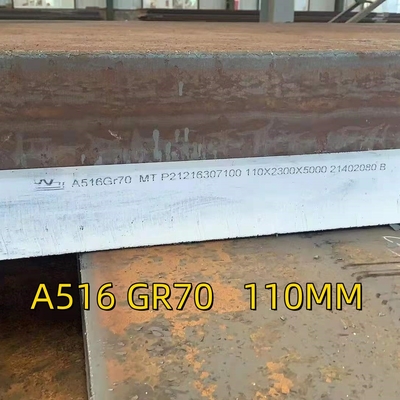 SA 516 GR.70N+NACE 5000 x 2300 x 110MM THK Unterplatte nach ISO 15156 / NACE MR 0175