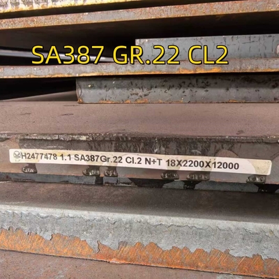 SA387Gr22 CL2 Kessel und Druckbehälter 18*2200*12000MM