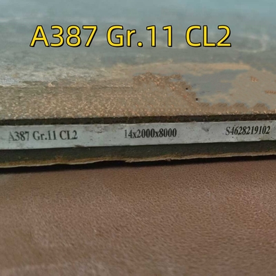 ASME SA387 Gr.11 CL2 16*2000*1000MM Stahlplatte für Kessel und Druckbehälter