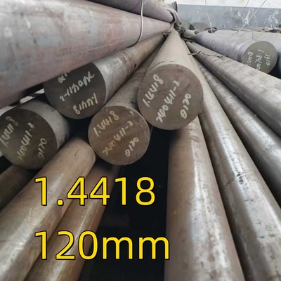 DIN 1.4418 X4CrNiMo16-5-1 S165M Warmgewalzte runden Balken aus Edelstahl 120 mm