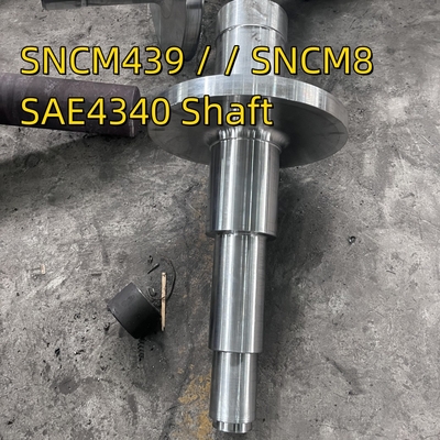 SNCM439 / SNCM8 geschmiedete Stahlwelle Helle Oberfläche AISI 4340 Stahl 36CrNiMo4 Bohrkopf DSA Doppelstapel Adapter