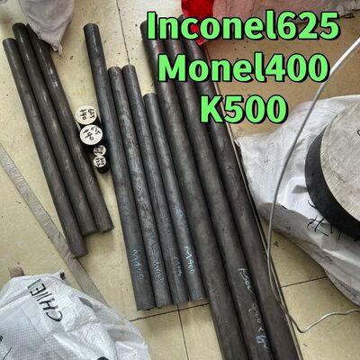 Monel K500 UNS N05500 Rundstange Nickel-Kupfer-Legierung Stab 6mm - 250mm Blank gedreht