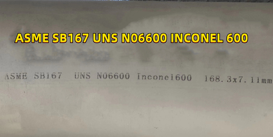 Legierungs-nahtloses Rohr Uns N06600 Inconel Astm B167 600 O.D31.8 X 2.9mmt X 2ml
