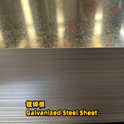 DX51D galvanisierte überzogenes Stahlblech umwickelt Flitter Z275 2500/3000x1250x1.0 Reuglar