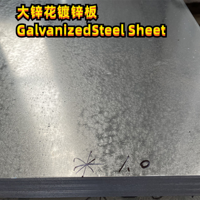 DX51D galvanisierte überzogenes Stahlblech umwickelt Flitter Z275 2500/3000x1250x1.0 Reuglar