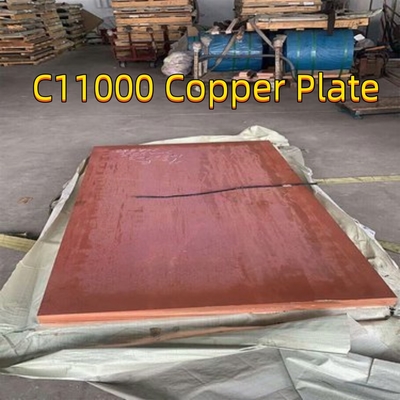 1/2H C1011 Cu-Dhp Reine Kupferplatte C1100 C12200 C71500 C61400 C17200 0,5*600*2000