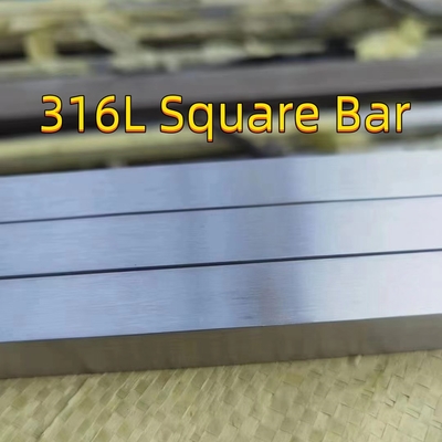 DIN1.4404 SUS316L Edelstahl Quadratbar 25.4*25.4mm Länge 3000mm