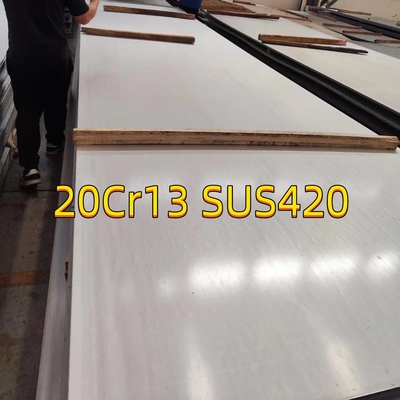 AISI 420 Blatt TISCO 20Cr13 SUS420J1 430J2 DIN 1.4021 Edelstahlplatte 10-50 mm