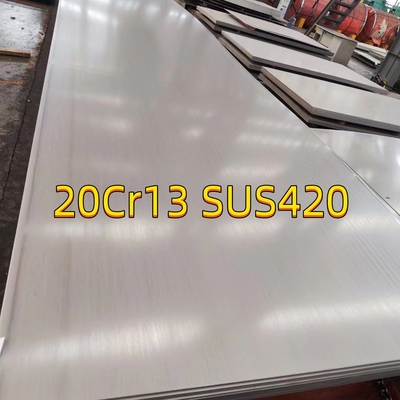 AISI 420 Blatt TISCO 20Cr13 SUS420J1 430J2 DIN 1.4021 Edelstahlplatte 10-50 mm