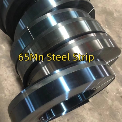 EN10132-4 C67S GB/T1222 65Mn 1,0*16mm Stahlstreifen Zugfestigkeit LC Hochkohlenstoffstahlstreifen Weiße Veredelung