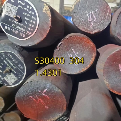 4-6m Länge ASTM A276 TP304 1.4301 Runde Stange aus Edelstahl mit schwarzer Oberfläche