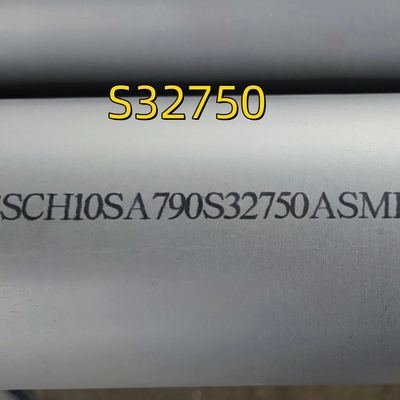 Edelstahl Super Duplex 2507 S32750 Nahtloser Rohrplan 80 Durchmesser 1 Zoll DIN1.4410 Hohlbar