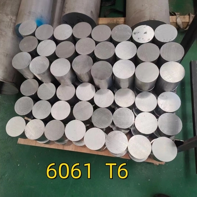 Soild Round Bar In Stock MATERIAL: Aluminiumlegierte Bar ASTM B-211 ALLOY 6061 T6 zur Formgebung