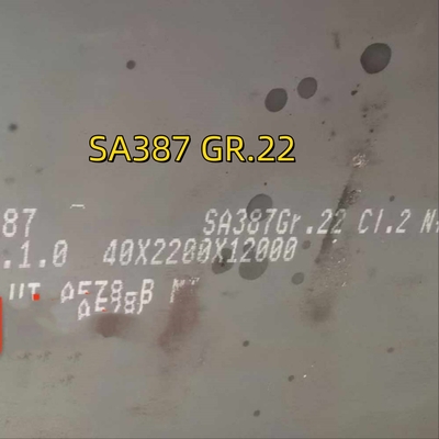 CS Stahlplatten aus Legierungskessel 2000 x 12000 6 mm ASME SA387 Gr.22 CL2 Stahlplatte aus Legierung
