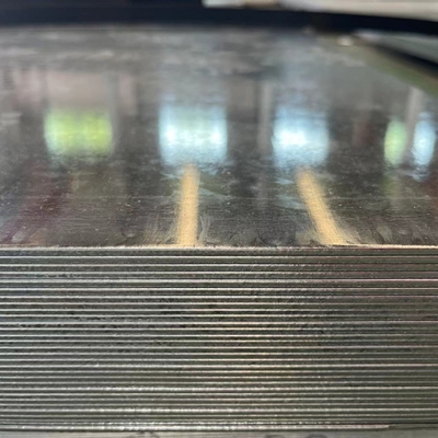 DX51D + Z275 EN 10346/10143 Regelmäßige Spangle Chromate Skin Pass Verzinkte Stahlfolie Spirale 1,5*1250MM