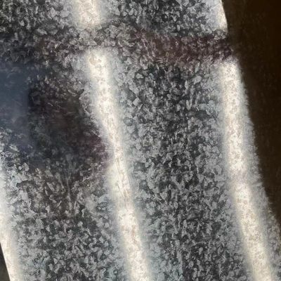 DX51D + Z275 EN 10346/10143 Regelmäßige Spangle Chromate Skin Pass Verzinkte Stahlfolie Spirale 1,5*1250MM