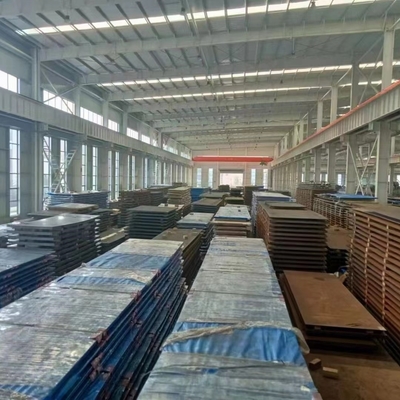 Hochfeste Schiffsstahlplatte Material Eq70 Abs 12600 X 3000 X 70mm mit 3,2 Cert