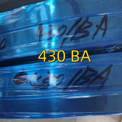 SS-Edelstahl-Spulenband 430 mit Ba- und PVC-Beschichtung mit hoher Druckleistung SUS430-Band