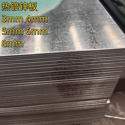 Hot Dip Galvanized Stahlfolie Spirale Dx51 Z275 G90 1,5 mm * 1500 x 3000 mm Null Spangel