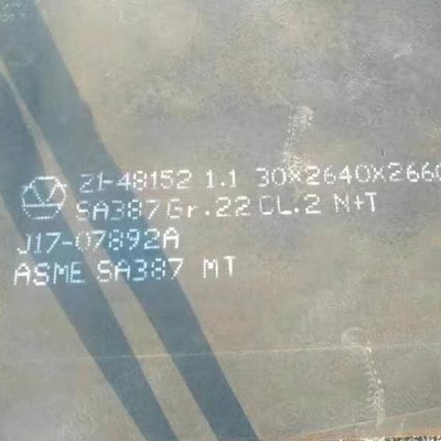 SA387 Gr.11 CL.2 LTV N+T Stahlplatte ASME SA387 Kesselplatte warmgewalzt ASME SA387