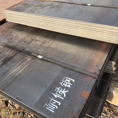 Korrosionsbeständig Q355NH S355J2WP ASTM A242 Typ Corten A Witterungssicherung Stahlplatte