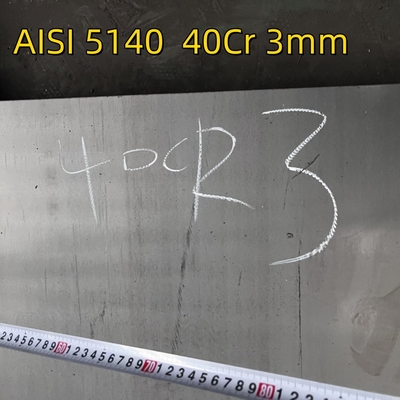 40cr Laserschnitt Verarbeitung AISI5140 42CrMo4 Legierung Stahlplatte Laserschnitt CNC