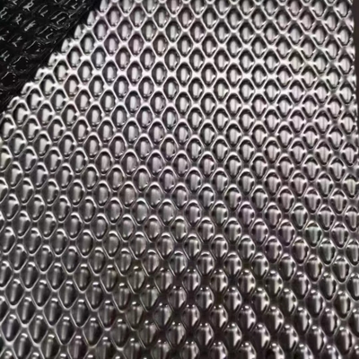 SUS304 1,0*1220*2440MM Wassertropfenform gestempelt Dekorationsstempel gestempelt Edelstahlblech
