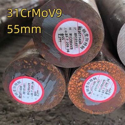 31crmov09 Q+T 1.8519 Runde Stange aus Legierstahl 30-500 mm warmgewalzt und geschmiedet