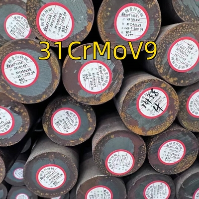 Metallguss Runde Stange Durchmesser 55-400 mm Mat DIN 1.8519 31CrMoV9 3-6 Meter Werkzeugformstahl