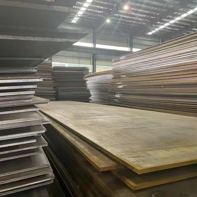 Astm A283 Klasse C Warmgewalzte Carbonstahlplatte Metallglatte Oberfläche 8.0*2000*6000mm Mit Mtc En 10204 Typ 3.1