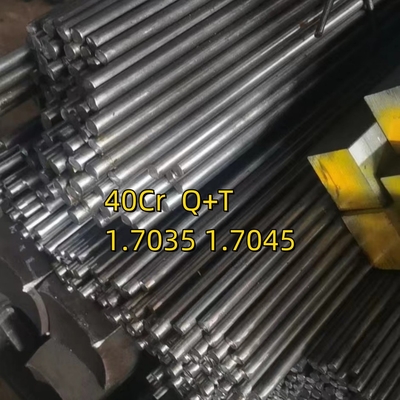 SAE5140 Stahlrunder Stange Spezifikation Φ18.3x2500mm Kalt gezogenes Legierungsstahl 1.7035/1.7045 HRC 28-32