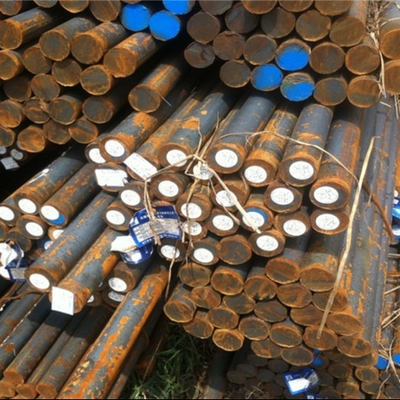 Warmgewalzte Rohrstange aus Kohlenstoffstahl SAE 1045 S45C 45# DIN1.1191 Milchstahlstange OD 120MM