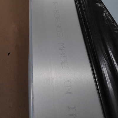 NO.4 Oberfläche mit PVC 304 1.4301 Edelstahl-Metallblech für Solarwasserbereiter