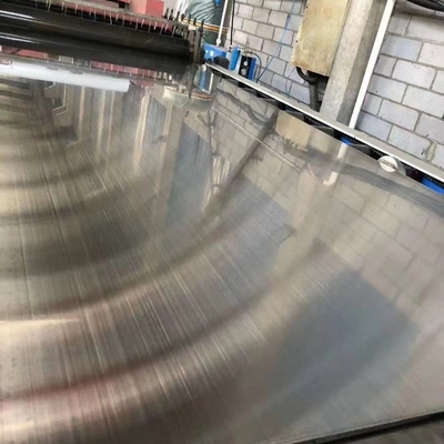 NO.4 Oberfläche mit PVC 304 1.4301 Edelstahl-Metallblech für Solarwasserbereiter