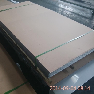 DIN1.4301 1.2*1500*3000 SUS304 Edelstahl-Metallblech mit PE-Film 2B mit 3.1 Zertifikat