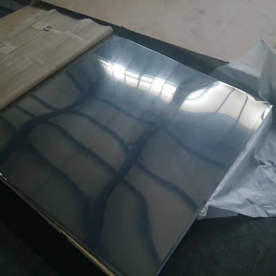 DIN1.4301 1.2*1500*3000 SUS304 Edelstahl-Metallblech mit PE-Film 2B mit 3.1 Zertifikat