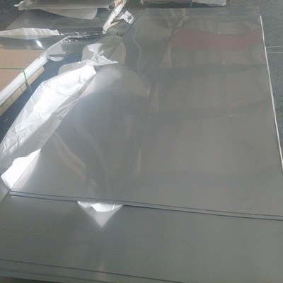 DIN1.4301 1.2*1500*3000 SUS304 Edelstahl-Metallblech mit PE-Film 2B mit 3.1 Zertifikat