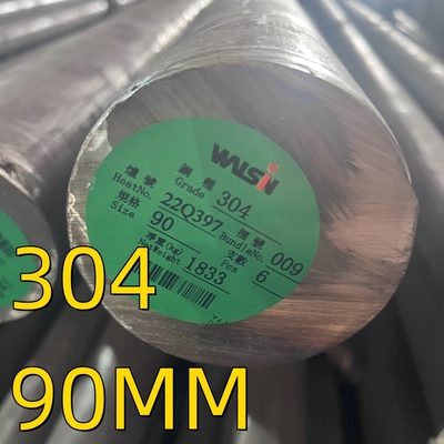 1.4301 SUS304 Runde 6 mm Edelstahlstange ASTM A276 Aisi 304 TP304 warmgewalzt