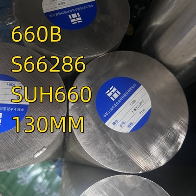 ASTM A638 660 Klasse B S66286 Edelstahlstahlstange Warmgewalzte Wellenstange KlasseSUH 660 130mm