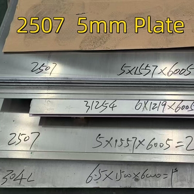 Super Duplex Stahl 1.4410 S32750 2507 Edelstahlplatte 6MM X 1219 X 2438MM